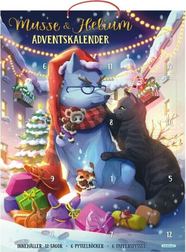 Kärnan Adventskalender Musse & Helium
