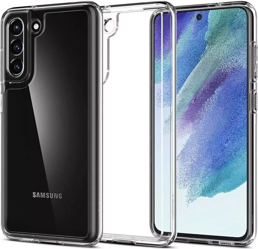 Samsung Galaxy S21 FE (5G) Ultra Hybrid Bakdeksel - Gjennomsiktig