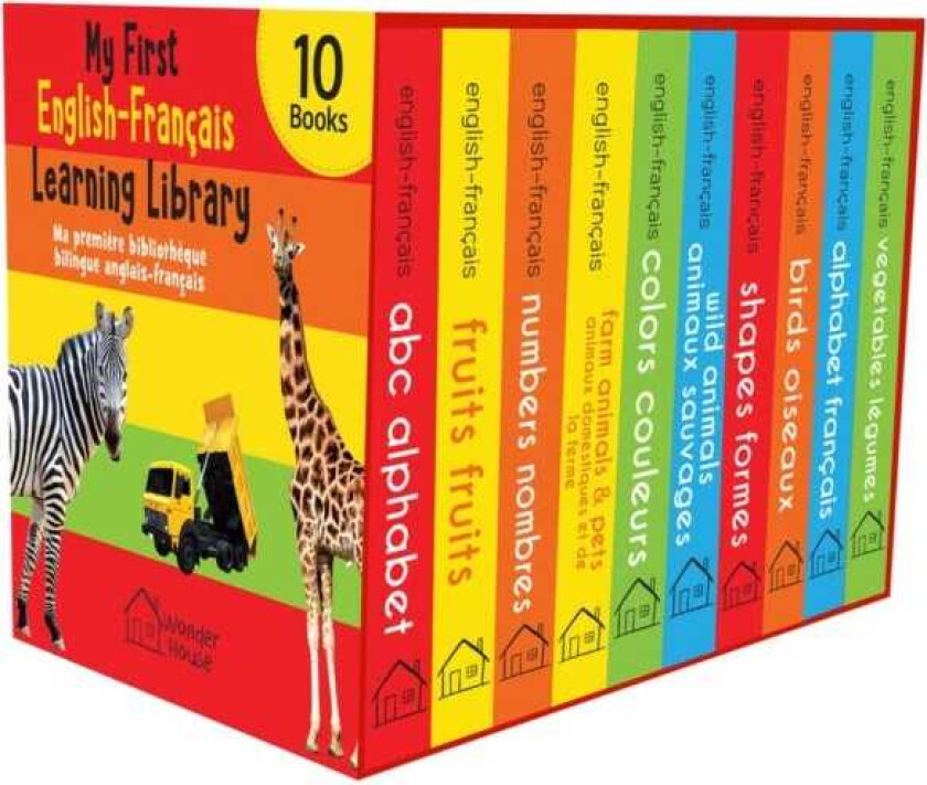 My First EnglishFrench Learning Library Ma premiere bibliotheque bilingue anglaisfrancais