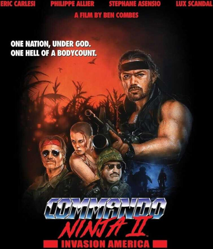 Commando Ninja 2: Invasion America Bluray