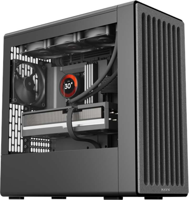 BF 360 Flow - Black - Kabinett - Miditower - Svart