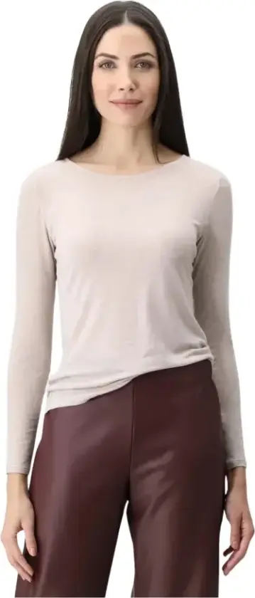 Dame, Topper, Beige, L