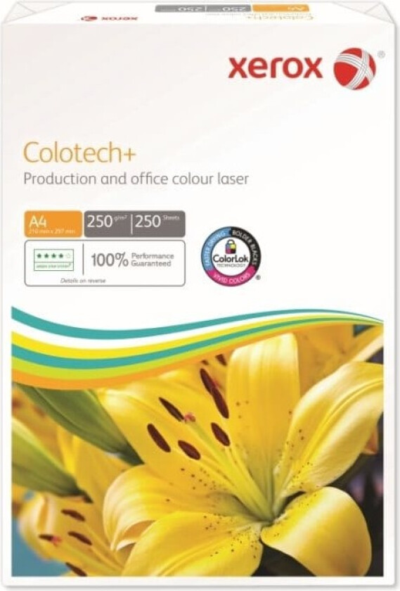 Kopipapir ® Colotech+ FSC 250g A4 hvid - (250 ark)