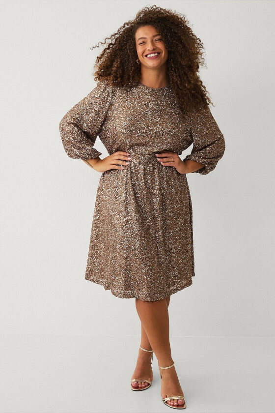 Plajettkjole - Bronse