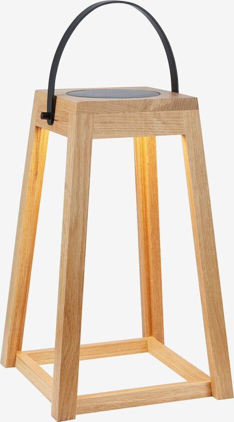 Solcellelykt Nordic - Brun