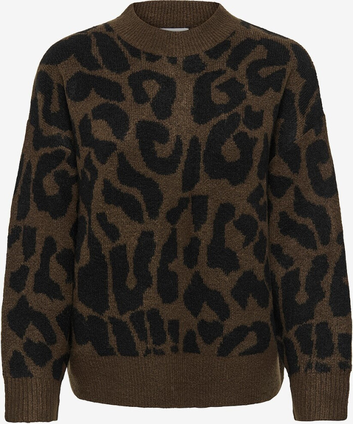 Genser jdyElanor Leo L/S ON - Brun