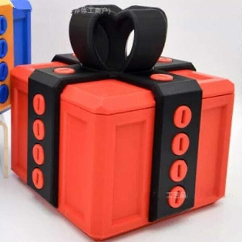 3D Irriterende Gaveeske med Skruer, Irriterende Gaveeske med Vri-oppbevaring