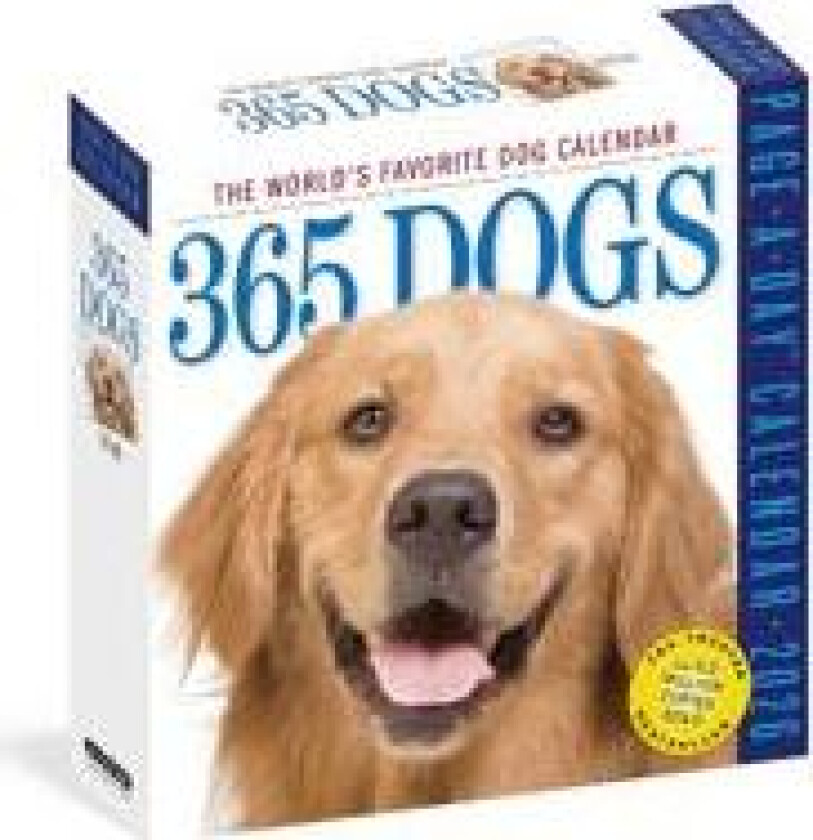 365 Dogs Page-A-Day® Calendar 2026