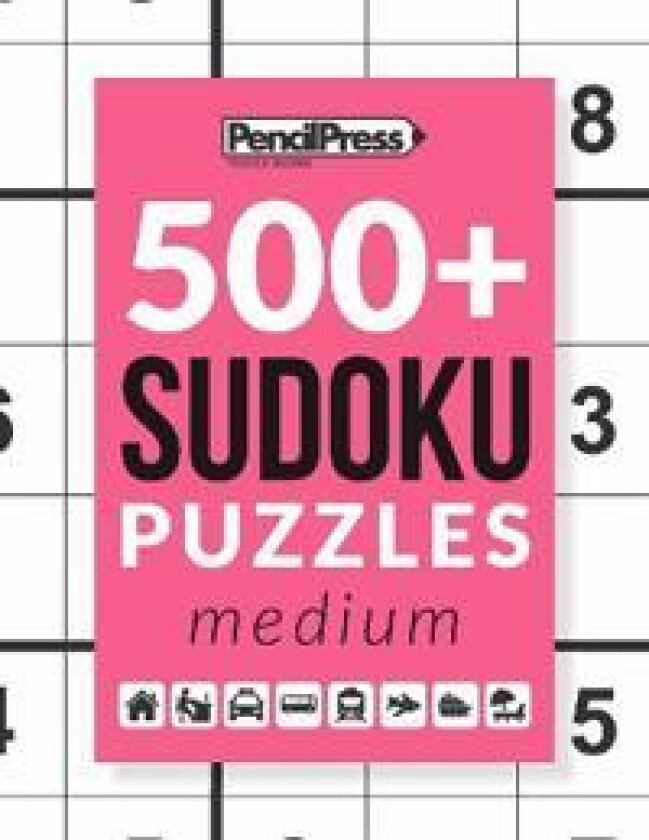 500+ Sudoku Puzzles Book Medium