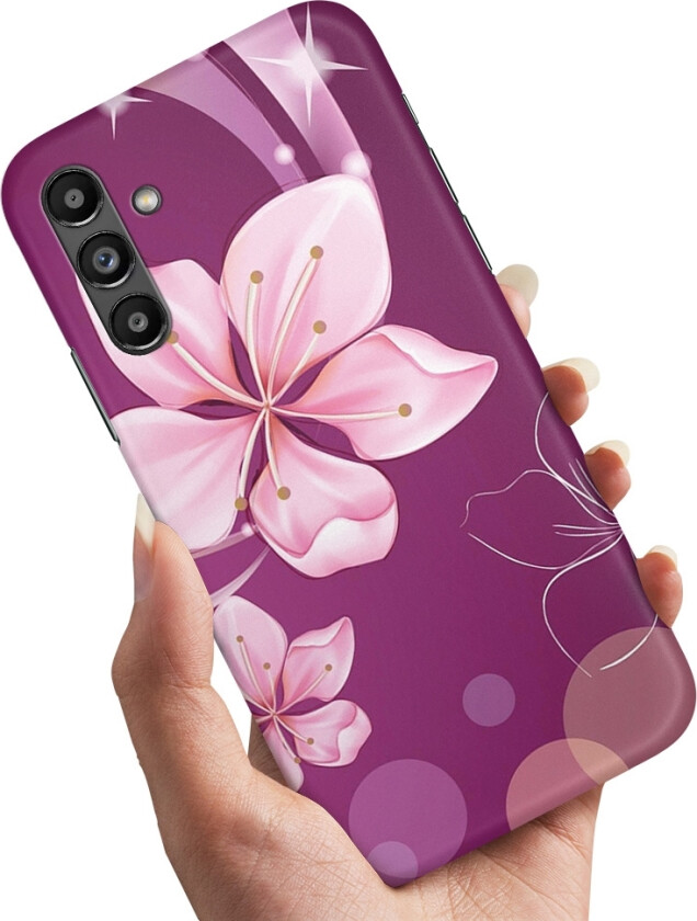 Samsung Galaxy A17 5G - Deksel/Mobildeksel Hvit Blomst