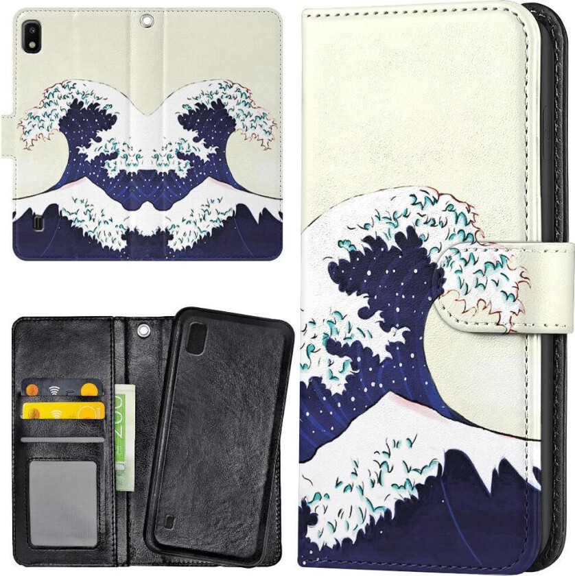 Samsung Galaxy A10 - Lommebok Deksel Flodbølge