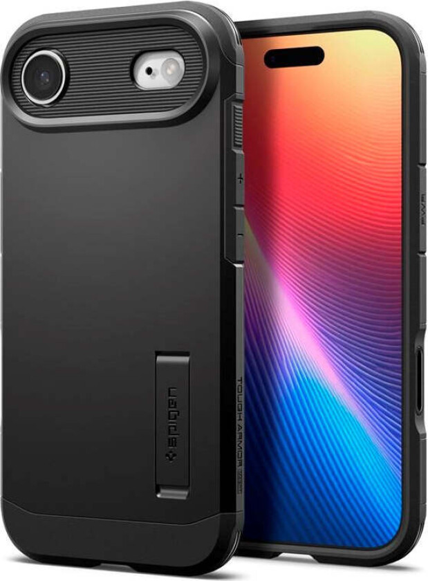 iPhone Air Spigen Tough Armor T Deksel - MagSafe Kompatibel - Svart