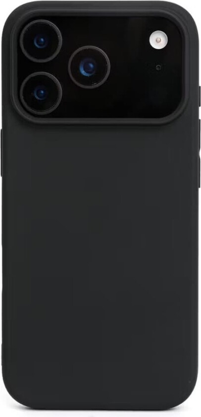 iPhone 17 Pro Matt Svart Silikondeksel