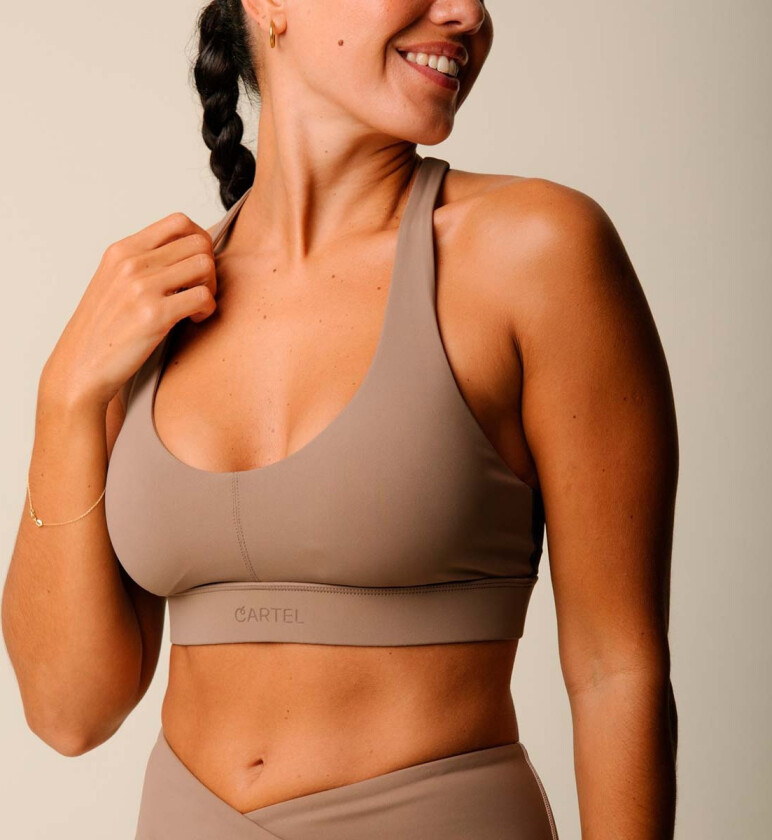 Bilde av x Align by Blume sports BH, brun, Størrelse: L, Kvinner