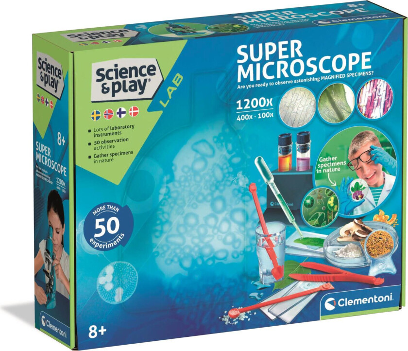 Bilde av Super Microscope 1200x (I-78391)