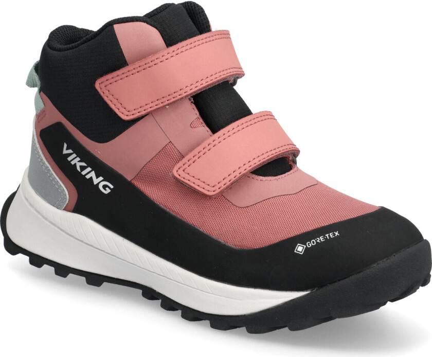 Expower Mid Gtx 2V Vinterstøvletter Med Borrelås Pink Viking