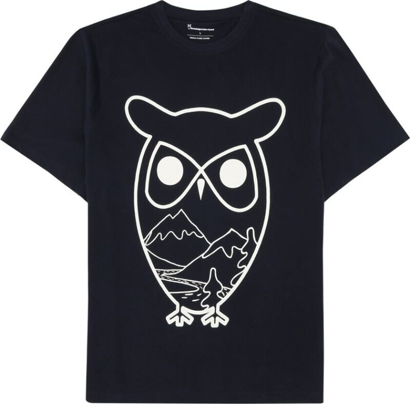 Regenerative Organic Cotton Front PrintT-Shirt Night Sky