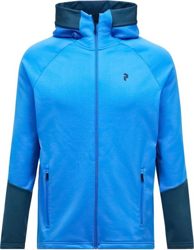 M Rider Essentials Zip Hood Azure Ascent/Mountain Lake