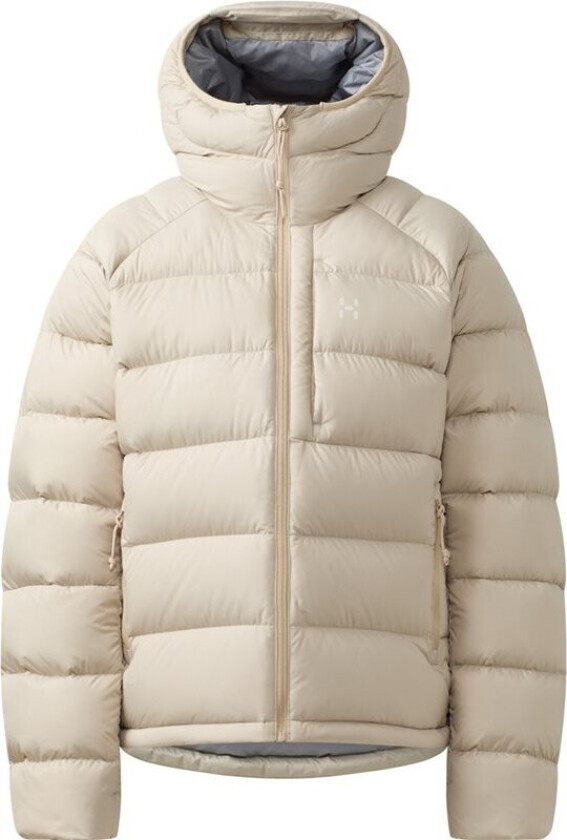 Rosson Down Hood Women Chalk Beige