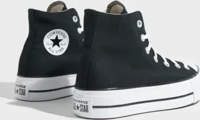 Chuck Taylor All Star Lift Hi Dame Black 41
