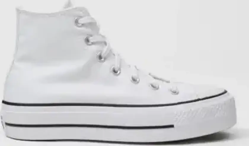 Chuck Taylor All Star Lift Hi Dame White 41