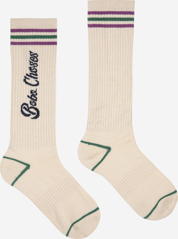 Lange Sokker Offwhite Offwhite-35-37 EU Hvit 35-37 EU mann