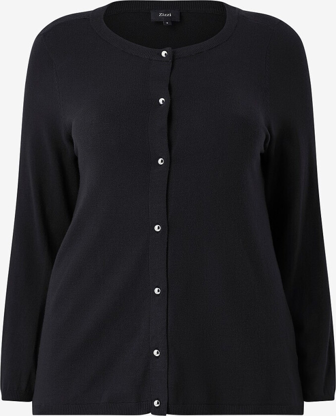 Kardigan caElla L/S - Svart