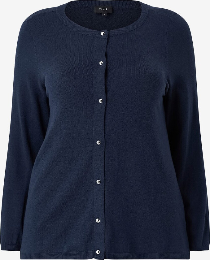 Kardigan caElla L/S - Blå