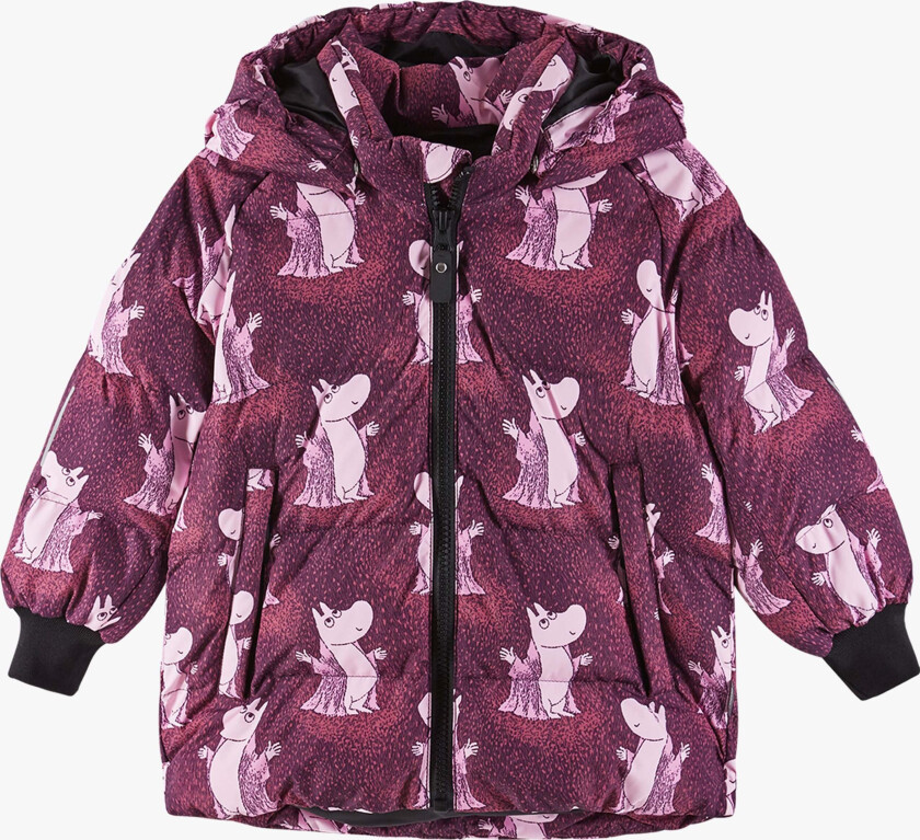 Mummitrollet Lykta Vinterjakke, Deep Purple, 86 - Barnejakker - Polyester