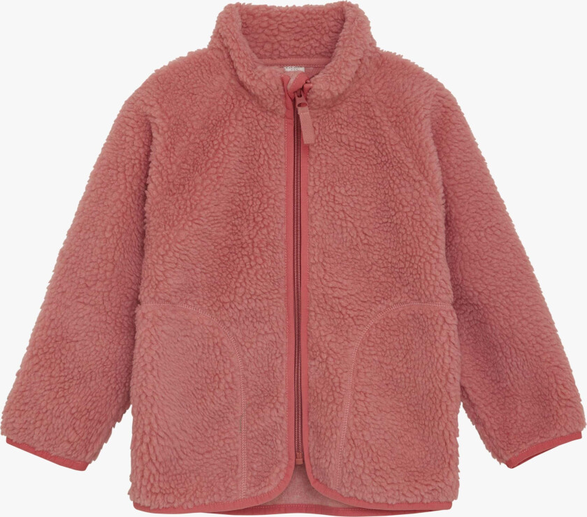 Teddy Jakke, Brick Dust, 130 - Fleecejakker & Fleecegensere - 100% Polyester
