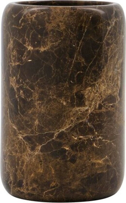 Bilde av Able tannbørsteholder 11,5x7,5 cm brun marmor