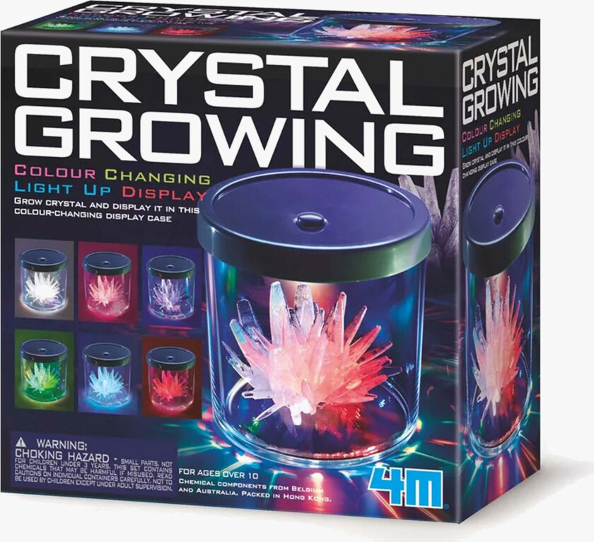 Eksperiment Krystalldyrking Lampe - Eksperiment