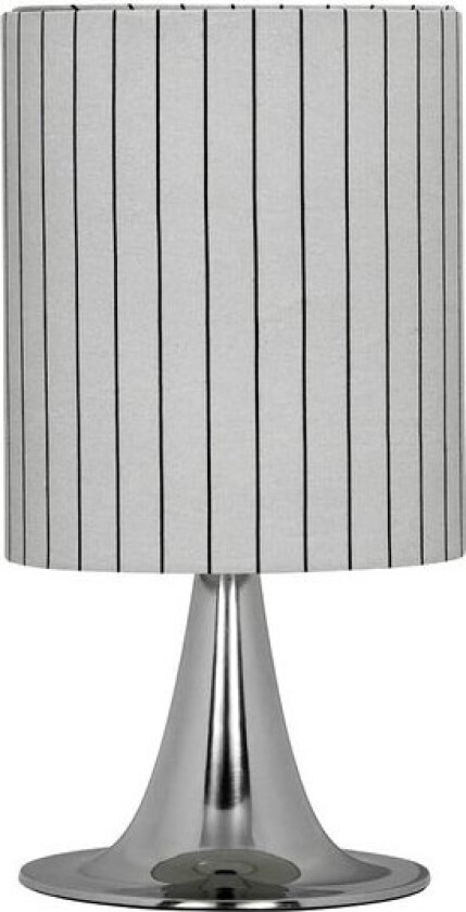 Bordlampe Tulip 50x26 cm sølv