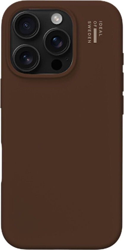 Ideal Of Sweden Magsafe Silicon Case Iphone 16e/15/14/13, Brun