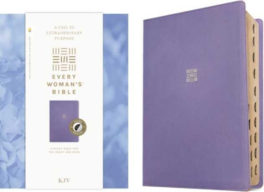 KJV Every Woman's Bible, Filament Ed., Periwinkle, Indexed