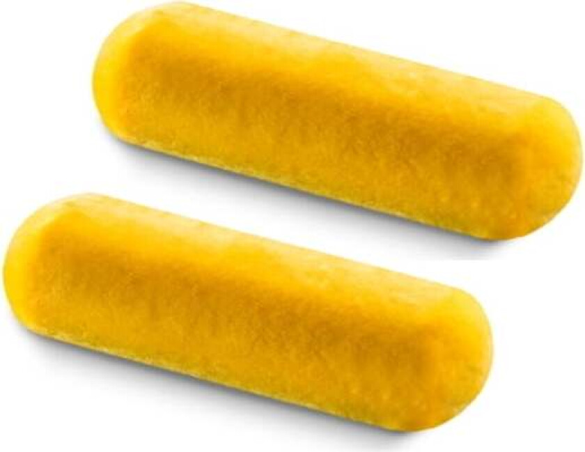 Bakomrull flokkskum 5,5 cm (rett/rett), 2-pk