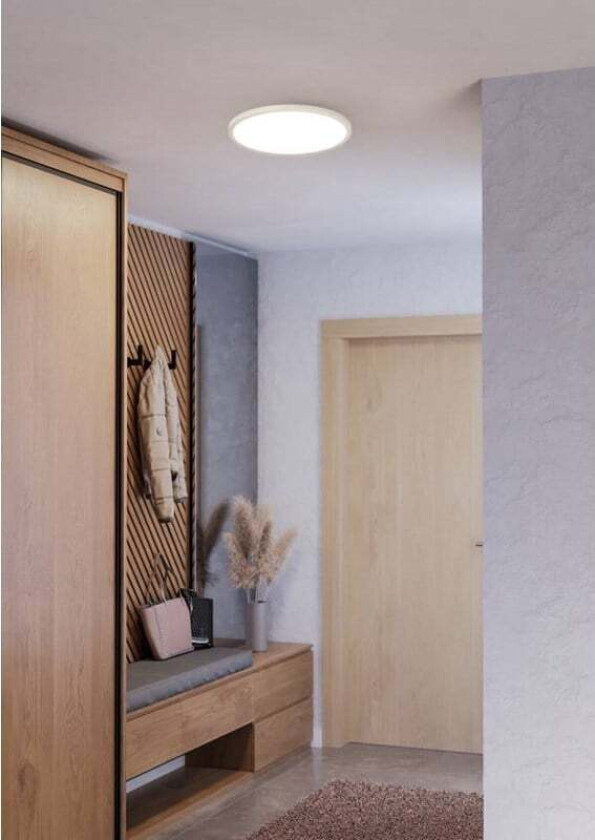 SARSINA-A TAK Ø450 2850LM HVIT M/FJERNKONTROLL B.