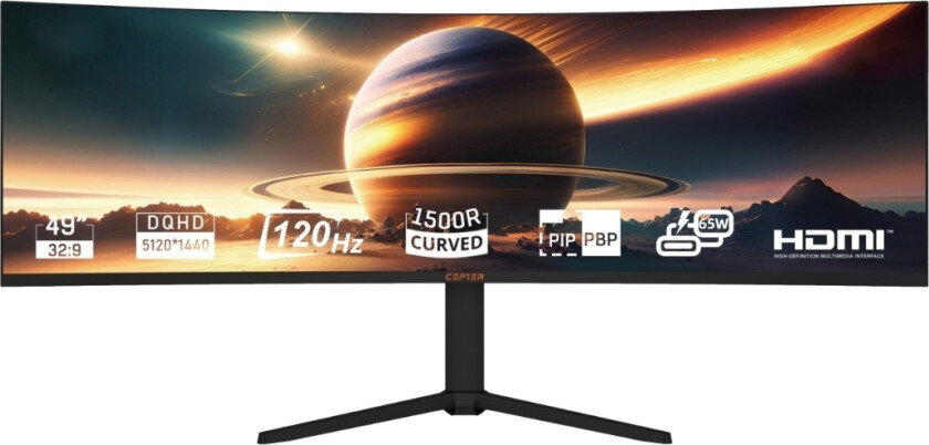 Atilius 49" DQHD gamingskjerm