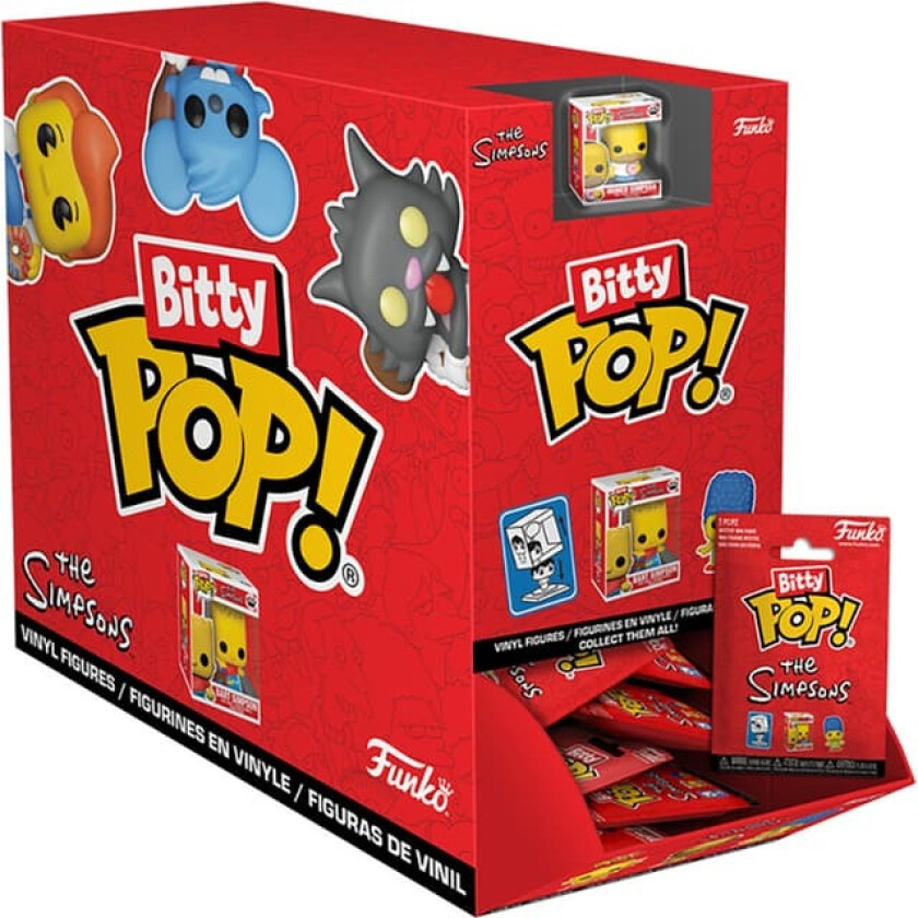 Bitty POP Singles Simpsons Blind Box actionfigur