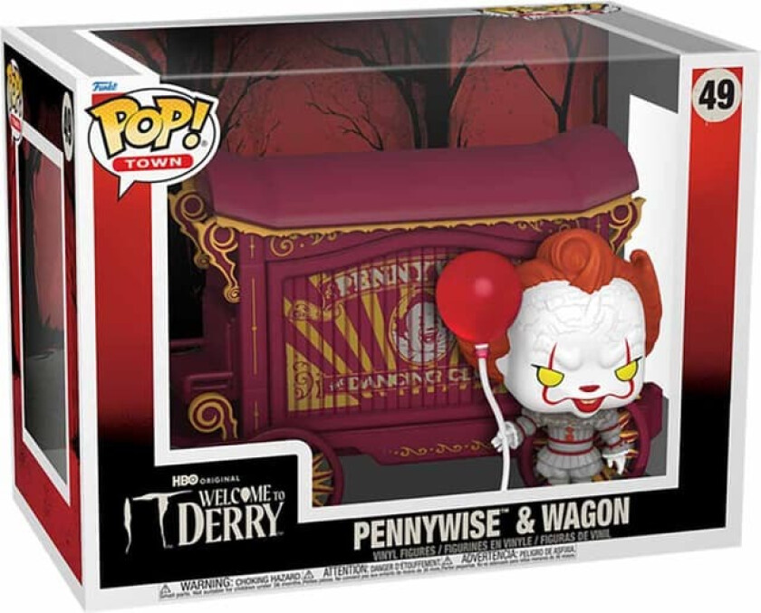 Welcome to Derry actionfigur (Pennywise & Wagon)