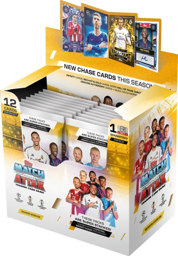 Bilde av Match Attax Champions League samlekort (Booster-pakke)