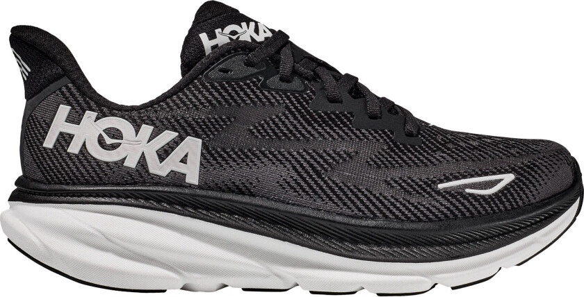 Clifton 9 Herre Black/White 44 ⅔