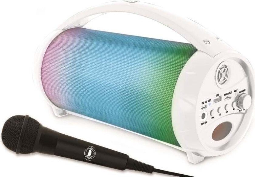 Iparty Bluetooth-Høyttaler Med Mikrofon Boombox Høyttaler Med Mikrofon 086170