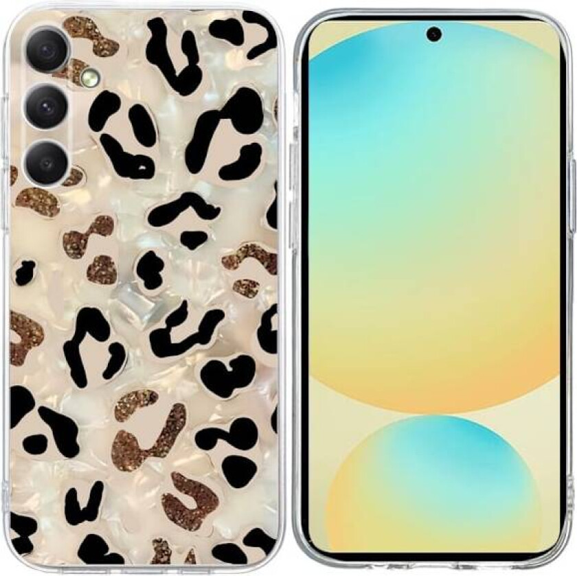 Vibe Samsung Galaxy S25 FE deksel - Leopardmønster