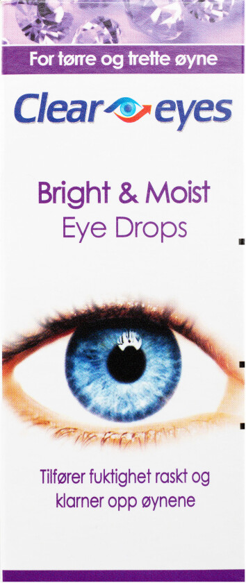 Bright & Moist Eye Drops, 15 ml
