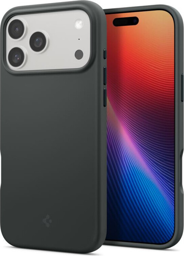 Silicone Fit MagSafe Cover til iPhone 17 Pro Max - Abyss Green