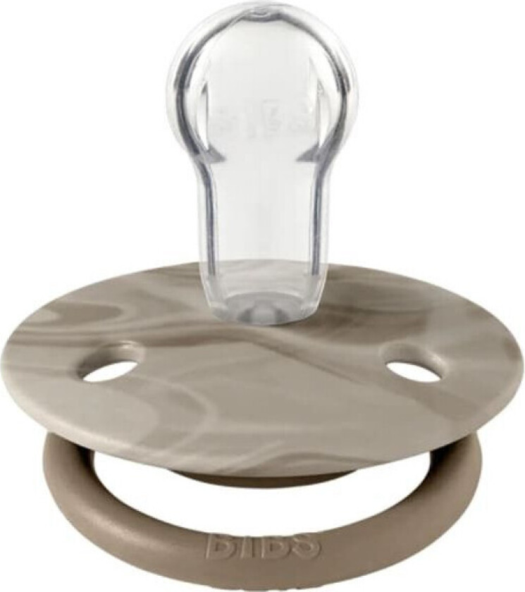 Bibs De Lux Silikone Sut - S - Mørkegrå