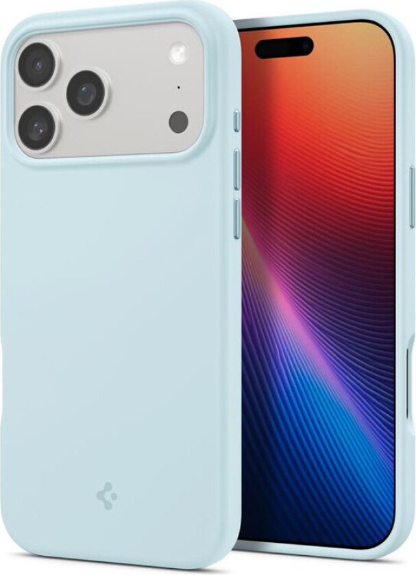 Silicone Fit MagSafe Cover til iPhone 17 Pro Max - Mute Blue