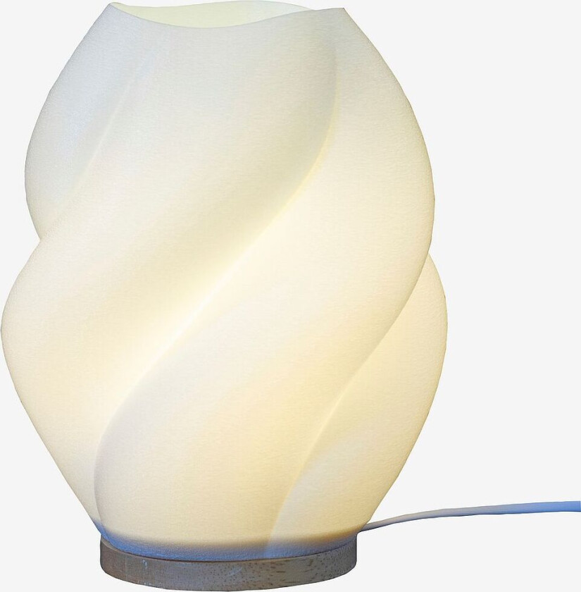 Bordlampe Cloud, Hvit