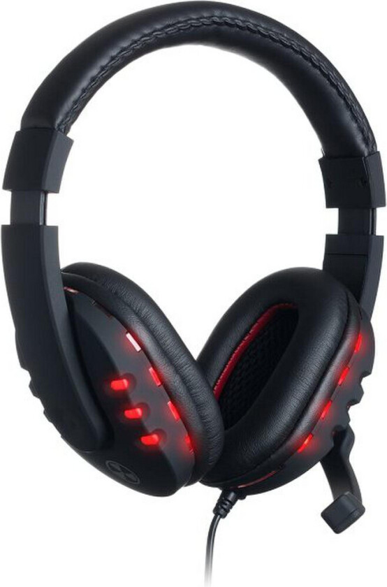 ConnectIT GH1000 Battle Gaming Headset med Mikrofon - USB-A - Sort